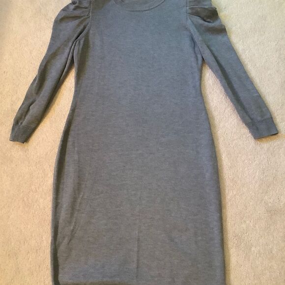 Calvin Klein Dresses & Skirts - Calvin Klein grey sweater dress medium